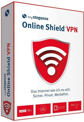 Steganos Online Shield VPN, 5 Urządzeń 1 rok (SOSVPN)