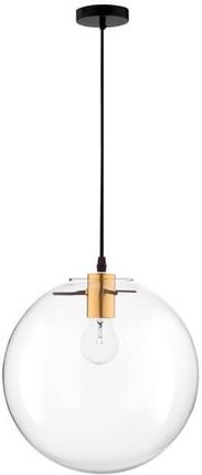 Mlamp Skandynawska LAMPA wisząca MIRALE szklana OPRAWA zwis kula przezroczysta (139416930)