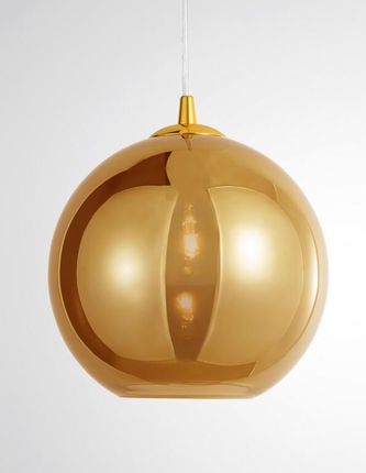 Mlamp Wisząca LAMPA loft NAZIO okrągła OPRAWA szklany ZWIS kula ball złota (139080252)