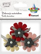 Zdjęcie Titanum Kwiaty Materiałowe 3Szt By029 Craft Fun - Resko