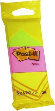 Post-It Karteczki Samoprzylepne 6812 Zawieszka 38X51Mm 3X100 Kart. Mix Kolorów