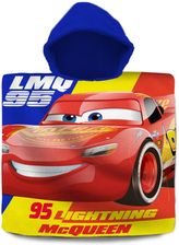 Zdjęcie Cars Poncho Kąpielowe Z Kapturem 120X60 Cm - Brodnica