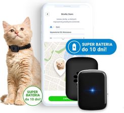 Locon Cat Lokalizator GPS dla kota Czarny