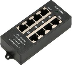 Zdjęcie Extralink 4 portowy poe injector 4x 100mb/s rj45 EX12646 - Dąbrowa Białostocka