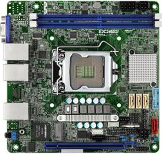 Asrockrack Asrock E3C246D2I, 1Xskt Lga1151, Intel E-2000, C246, 2Xdimm, Sata, 1Xm.2, 2Xgbe, Ipmi (E3C246D2I)