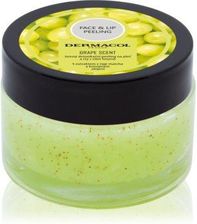 Dermacol Face & Lip Peeling Grape peeling głęboko oczyszczający do ust i policzków 50 ml