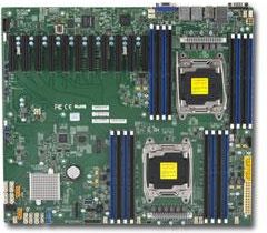 Akcesoria do urządzeń sieciowych Supermicro MBD-X10DRX, Dual SKT