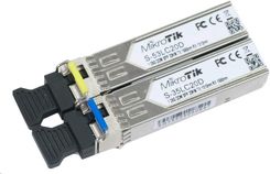 Zdjęcie Mikrotik SFP (miniGBIC) modul S-35/53LC20D, SM, 20km, 1.25G (S3553LC20D) - Sułkowice