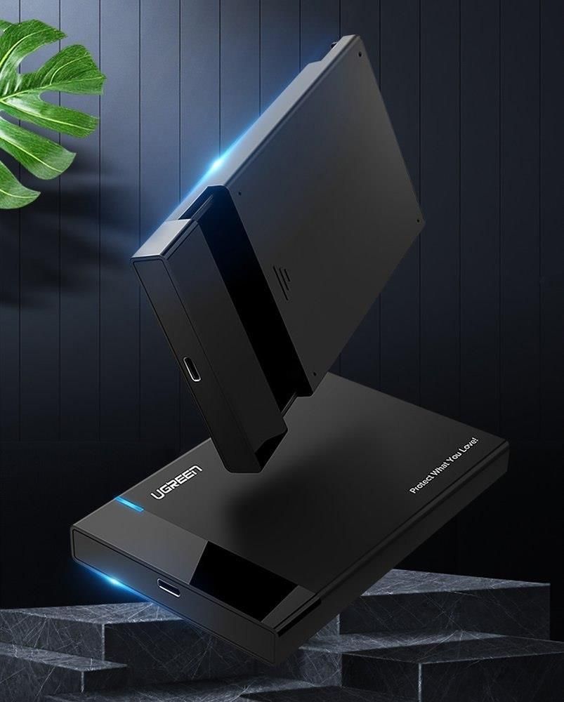 Ugreen Kieszeń Na Dysk Hdd Ssd Obudowa Dysku Sata 2,5'' Usb 3.2 Gen 1 (5 Gbps) Usb Typ C + Kabel 0,5 M Czarny (Us221 50743) (US22150743) - zdjęcie 1 Ugreen Kieszeń Na Dysk Hdd Ssd Obudowa Dysku Sata 2,5'' Usb 3.2 Gen 1 (5 Gbps) Usb Typ C + Kabel 0,5 M Czarny (Us221 50743) (US22150743)