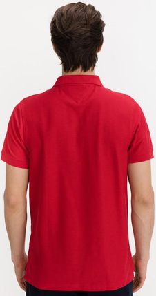 Tommy Hilfiger Cool Polo Koszulka Czerwony - Ceny i opinie T-shirty i koszulki męskie FFRZ