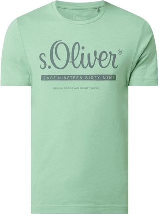 S.Oliver Red Label T-Shirt O Kroju Regular Fit Z Bawełny - Ceny i opinie T-shirty i koszulki męskie XBLH