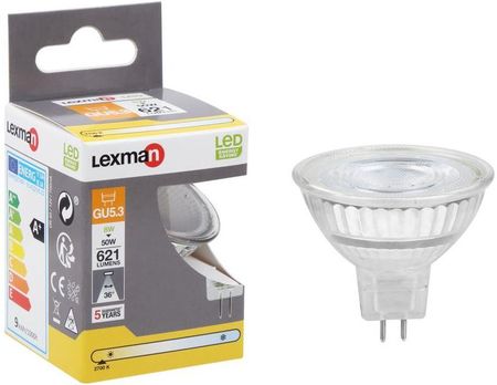 Lexman Żarówka LED GU5.3 8 W = 50 621 lm Ciepła