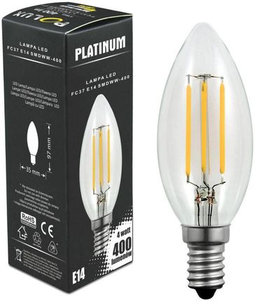 Polux Żarówka LED E14 (230 V) 4 W 400 lm Ciepła biel