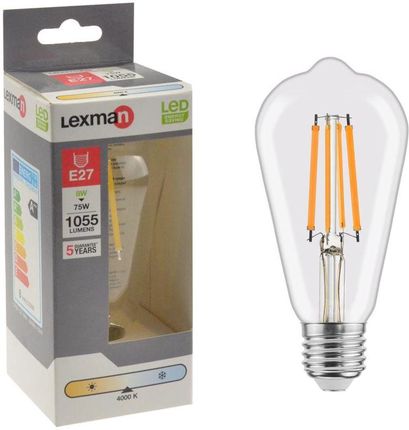 Lexman Żarówka LED E27 8 W = 75 1055 lm Neutralna