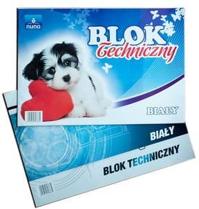 Blok Techniczny Biały A3 Mix Okładek ®