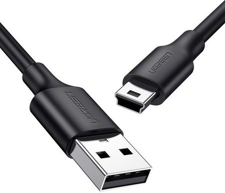 UGREEN  KABEL PRZEWÓD USB - MINI USB 480 MBPS 1,5 M CZARNY (US132 10385) (US13210385)