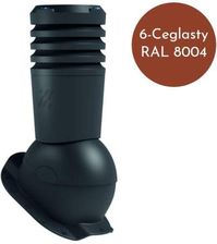 Zdjęcie Krono Plast Ecoline Premium Do Blachodachówki Profil A Eco Kba 1-6 Fi 125 Ceglasty Ral 8004 (ECOKBA16) - Skawina