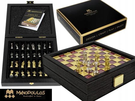 Manopoulos G & J Gp Szachy Soldier Chess Set 086 5005