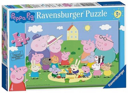 Ravensburger Puzzle Rav. Świnka Peppa 35El. 086320