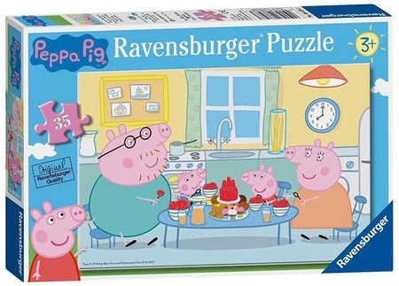 Ravensburger Puzzle Rav. Świnka Peppa 35El. 086283