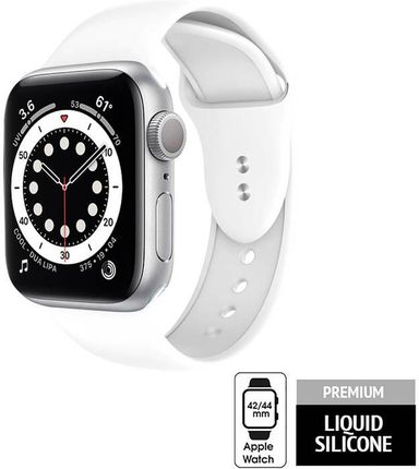 Crong Liquid Pasek do Apple Watch 42/44mm Biały