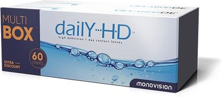 MonoVision Daily HD 60 soczewek