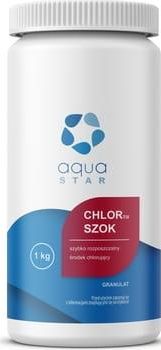 Aquastar Chlortix Szok 1Kg Środek Do Szybkiej Dezynfekcji Wody Basenowej