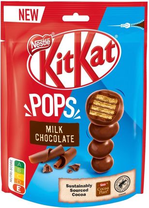 KitKat Pop Choc wafelki w mlecznej czekoladzie 140G