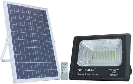 V-Tac Projektor Led Solarny 40W Vt-200W 6000K Ip65 3100Lm