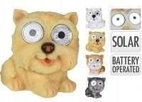 Zdjęcie Lampka Solarna Dekoracyjna Pies Żółty 9,5X8,5X9Cm - Zielona Góra