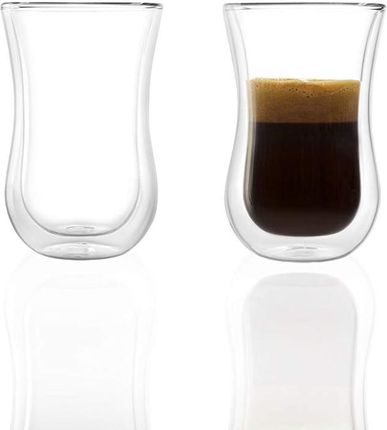Stolzle Lausitz - Coffee' N More Ręcznie Robiona Szklanka Do Kawy, Herbaty, Drinków 90 Ml. 2szt.