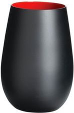 Stolzle Lausitz Olympic Czarne Szklanki Do Drinków, Wody, Napojów, 465 Ml. 6szt.