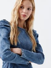 Cropp - Jeansowa sukienka - Niebieski - Ceny i opinie 