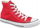 Czerwone Tkanina Buty Trampki Converse r.37,5