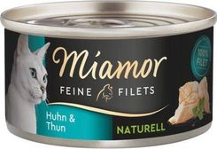 Miamor Feine Filets Naturelle Karma Dla Kota Kurczak Z Tuńczykiem 80G