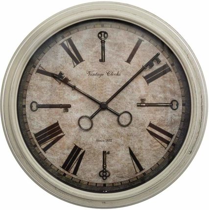 Atmosphera Zegar Ścienny Z Rzymskimi Cyframi I Motywem Kluczy 39Cm (169300)