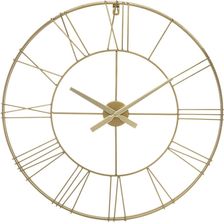 Zdjęcie Atmosphera Okrągły Zegar Ścienny Z Metalu 3D 70Cm Złoty (166977B) - Góra Kalwaria