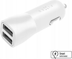 FIXED 2xUSB 15W Smart Rapid Charge (FIXCC15-2U-WH) Biały