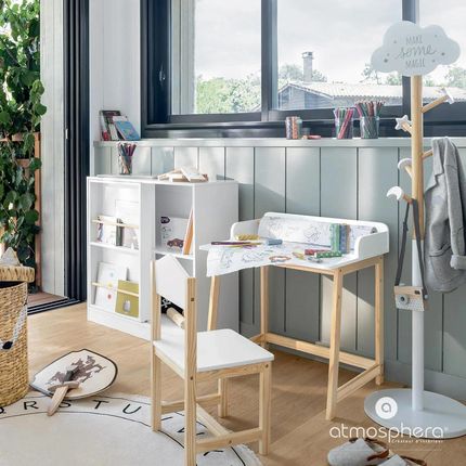 Atmosphera For Kids Wieszak Na Ubrania Dla Dziecka Mdf 135 5cm Z Chmurką - zdjęcie 4