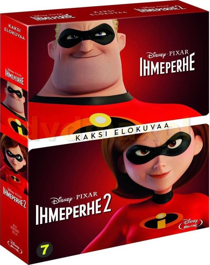 The Incredibles 1-2 (Iniemamocni 1-2) (Disney) [2xBlu-Ray]