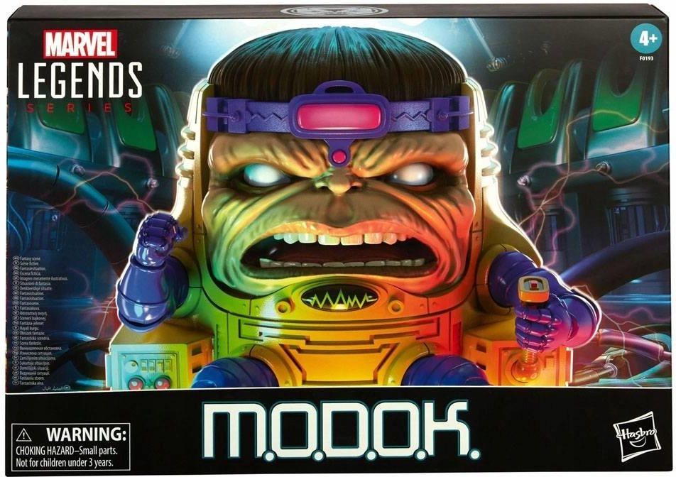 Marvel Legends M.O.D.O.K. Action Figure 15 Cm - Series Avengers, Con 4 Accessori