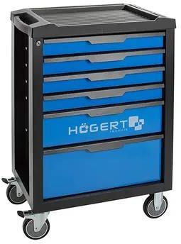 Hogert szafka narzędziowa 6-szufladowa z blokadą otwarcia HT7G045