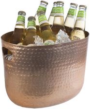 Złoty Widelec Wiaderko, Cooler Na Lód Do Butelek, Miedziany 7 L.