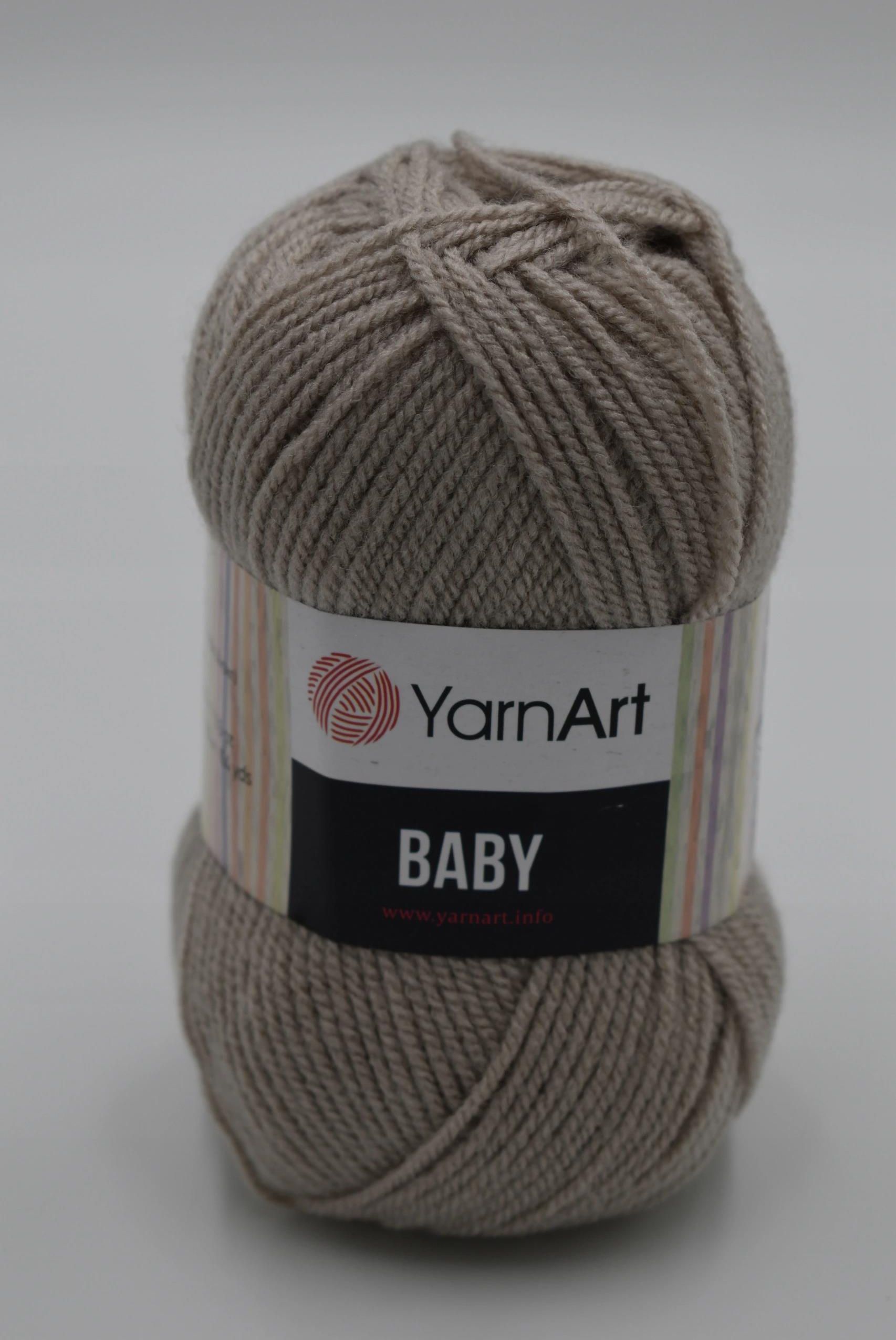 YARNART WŁÓCZKA  BABY KOLOR 857 BEŻ