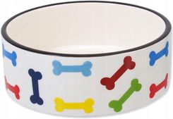 Zdjęcie Dog Fantasy Ceramiczna Miska Dla Psa Biała 0,79L - Tarczyn