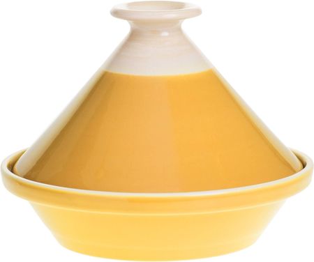Secret De Gourmet Naczynie Do Dań Kuchni Marokańskiej Tajine Ceramika Żółty (154390D)