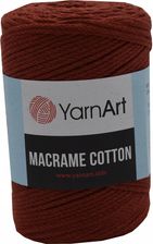 Zdjęcie YARNART SZNUREK  MACRAME COTTON KOLOR 785 CEGŁA - Bydgoszcz