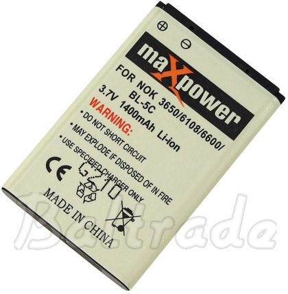 maXpower do Nokia 3100/3650 Li-ion 1400mAh