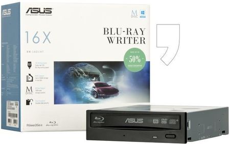 Napęd optyczny ASUS BluRay Box BW-16D1HT/BLK/G - Opinie i