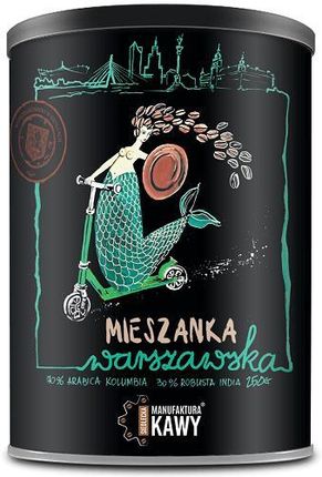 Siedlecka Manufaktura Kawy Kawa Mielona Mieszanka Warszawska 250G